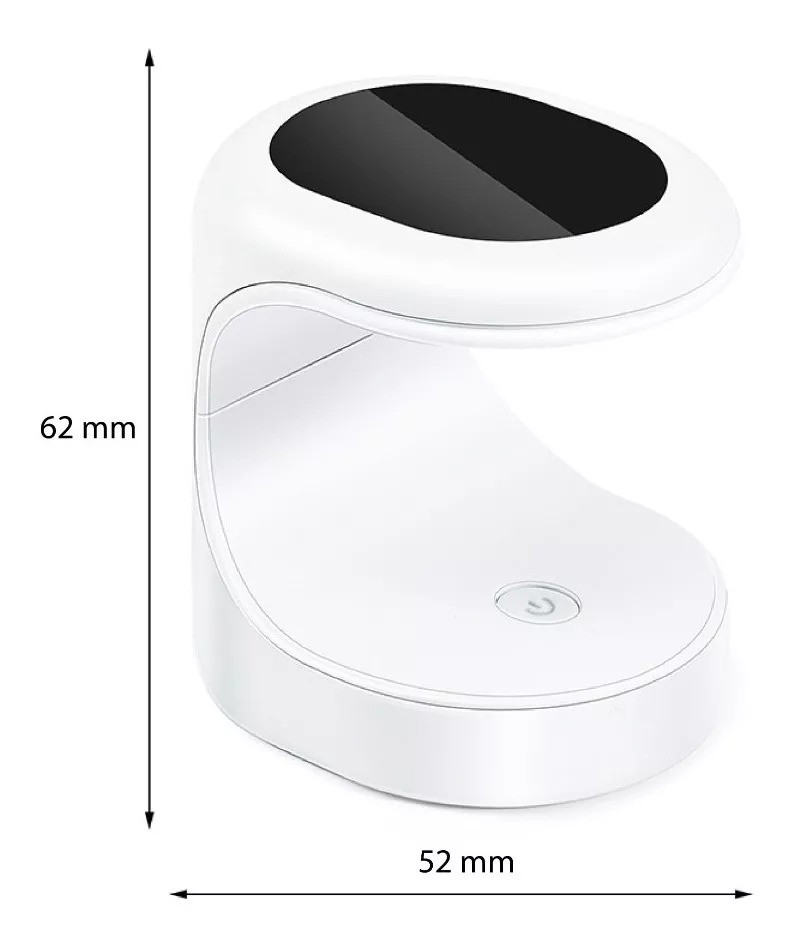 Mini Lámpara De Uñas Led Uv 16w Secador